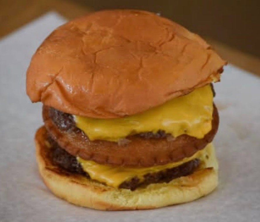 The Patty Daddy triple-stack smash burger